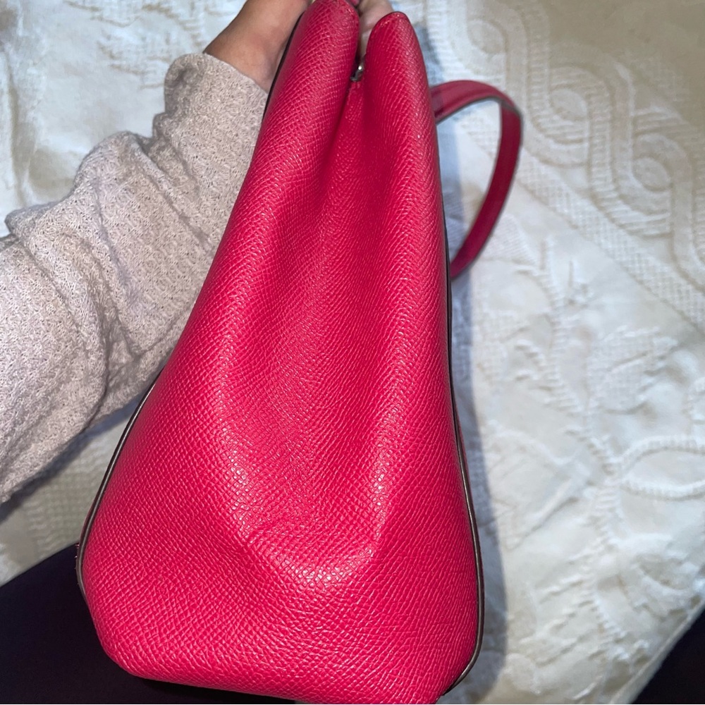 Coach Pink Shoulder Bag with Crossbody Strap - Picture 13 of 15